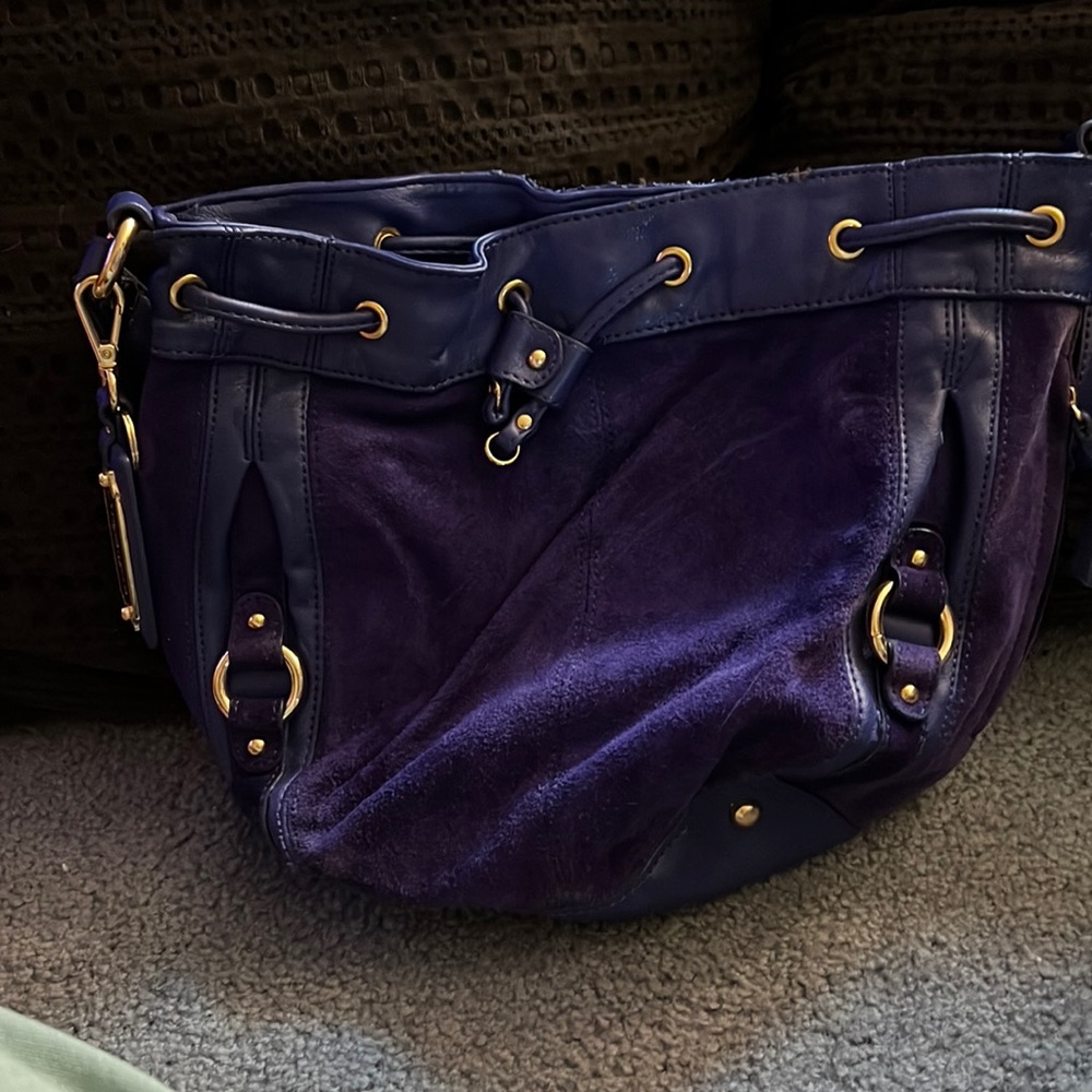 Royal blue bag